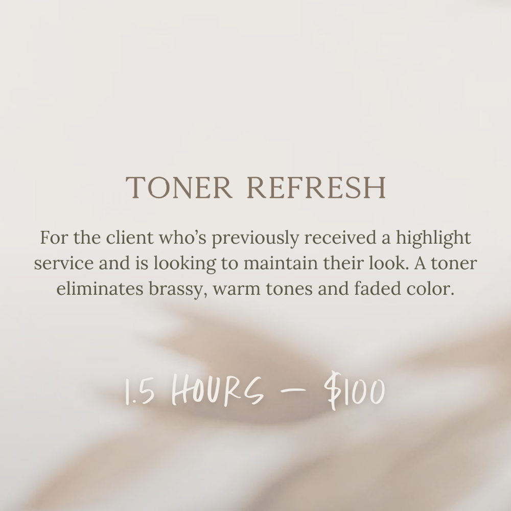 Toner Refresh