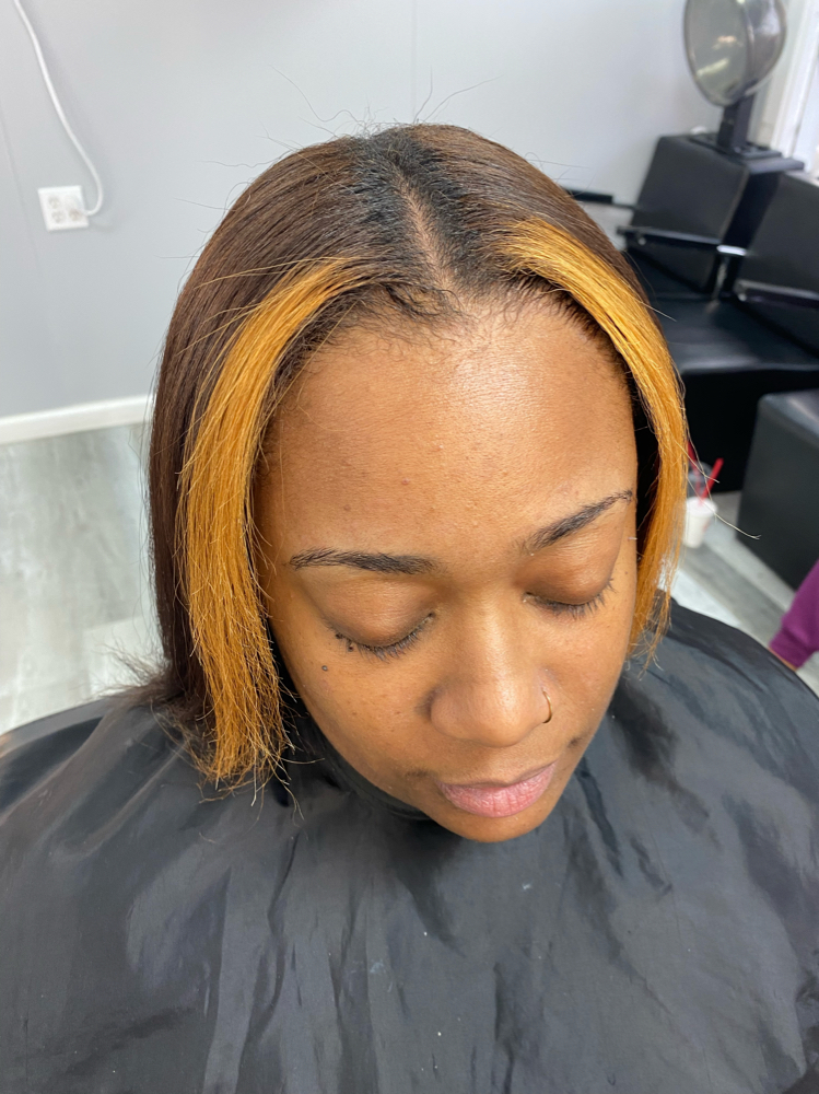 Partial Head Highlight