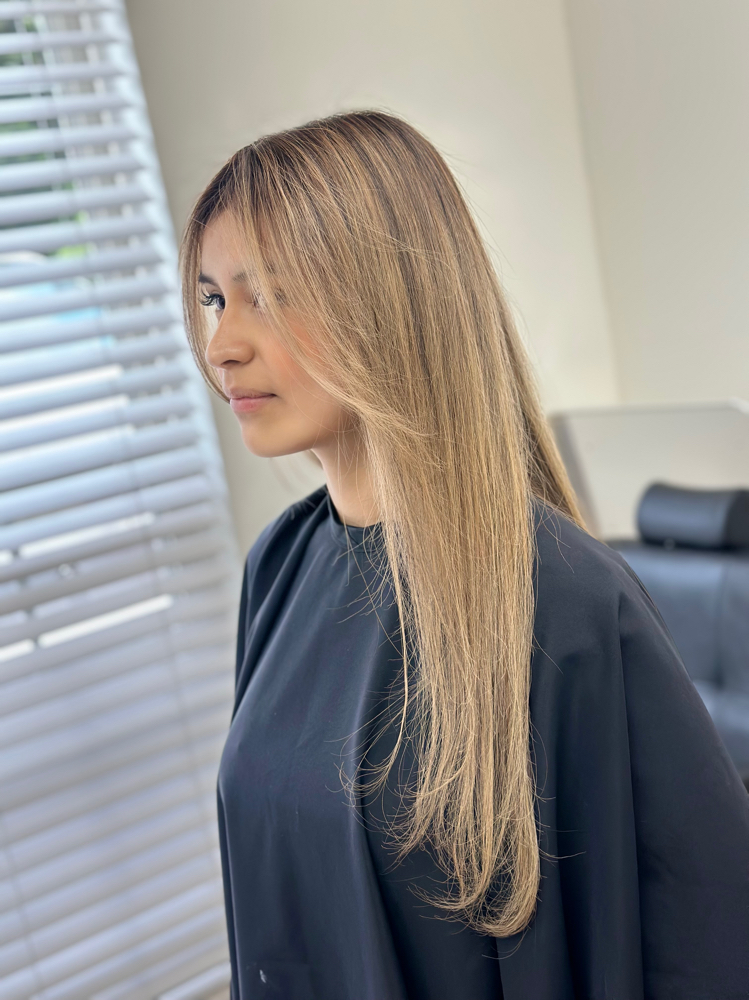 Partial Highlights “Short Hair”