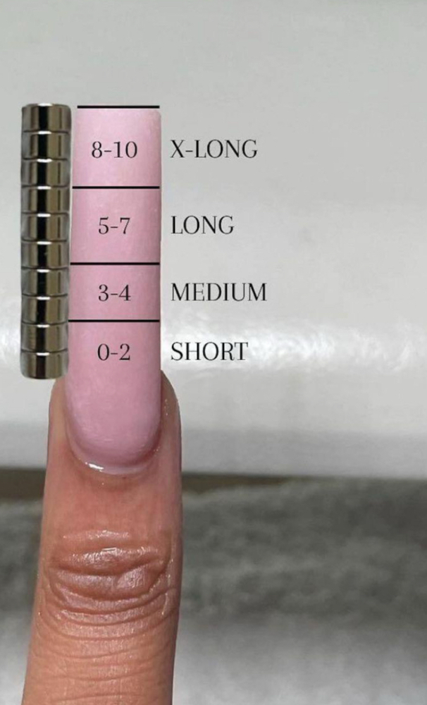 Acrylic Full Set- Short at Nailz By Holliwood in los Angelos, CA