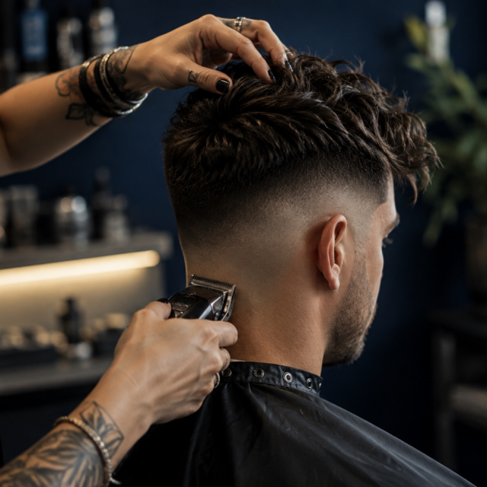 Bald Fade at Sage & Scissors Studio in Charlotte, NC