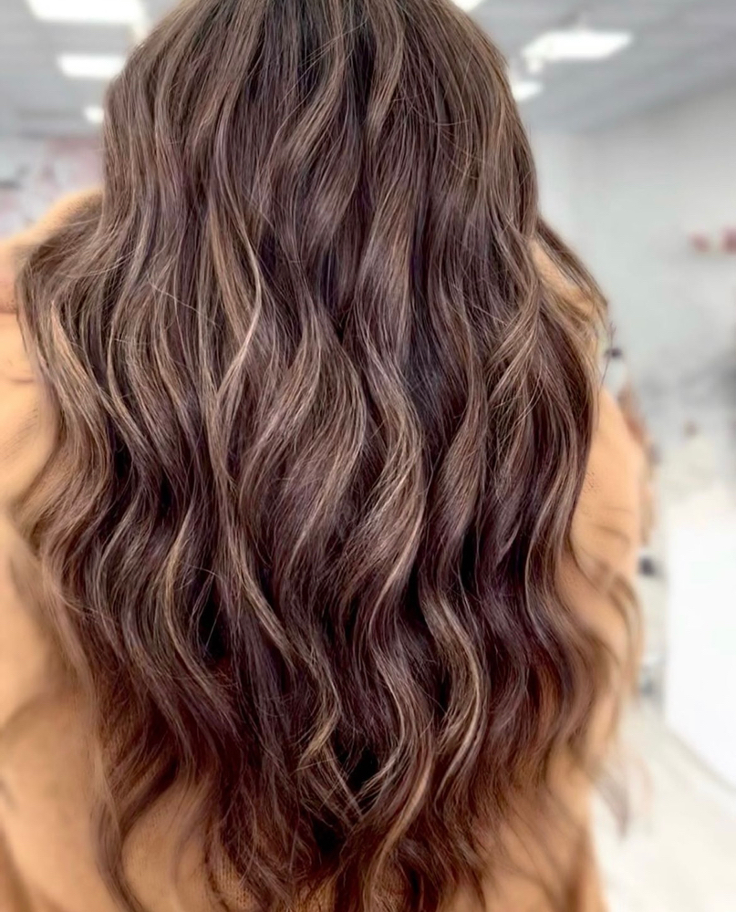 Root Color & partial Highlight