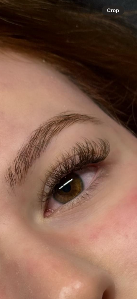 Brown Lashes Full set