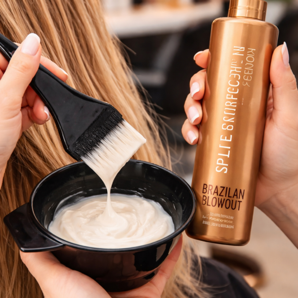 Brazilian Split End Treatment at Fades and Flow by Nicole LLC in Mount Pleasant, WI