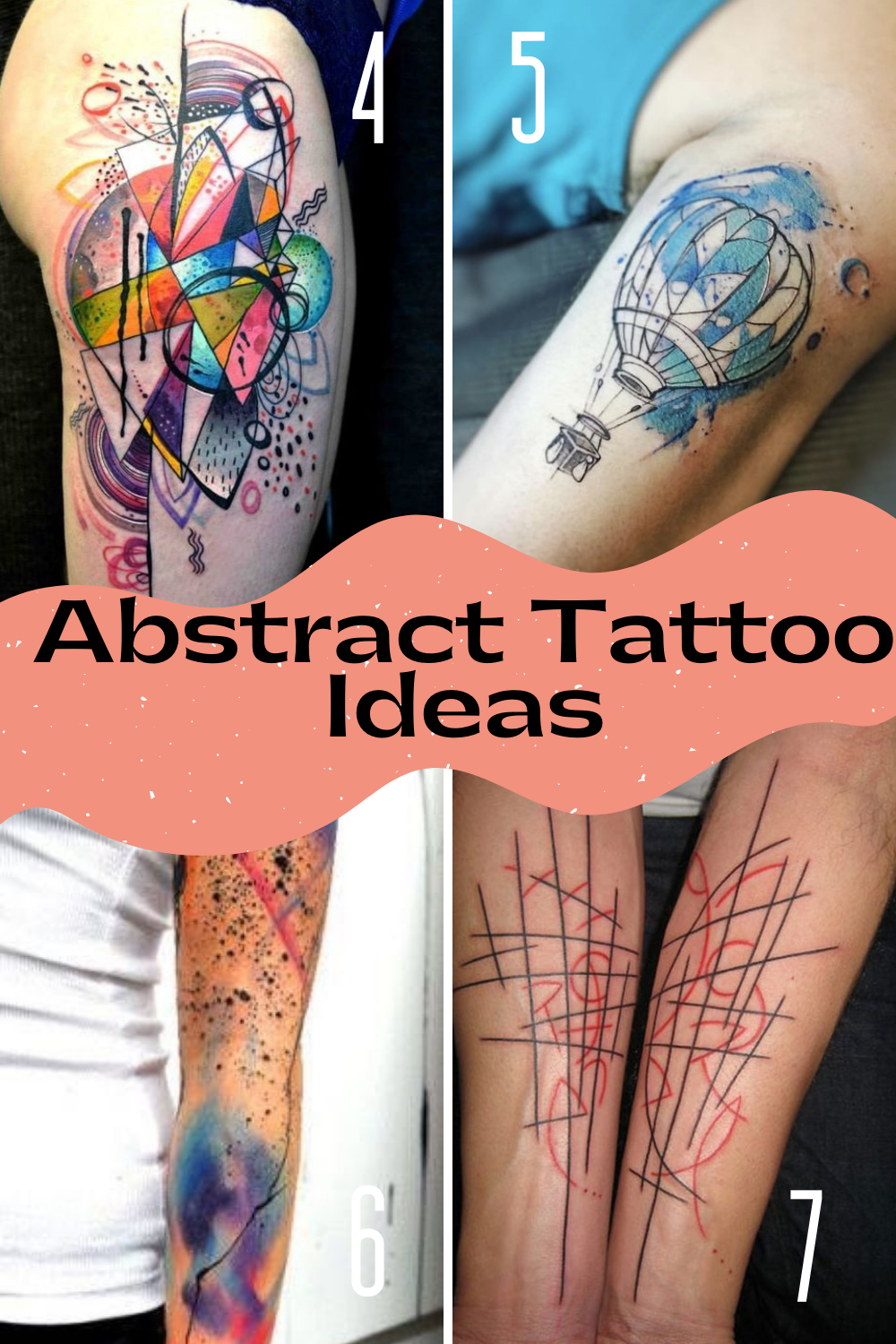 Abstract Tattoo Designs