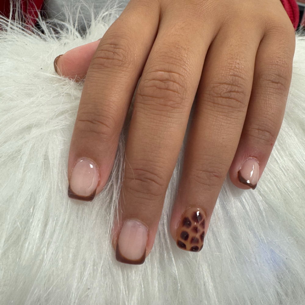 Gel Manicure at Reyes Styles Barbershop & Salon in Salisbury, MD