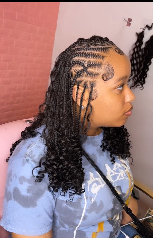 Fulani Bob Boho at Bre The Braider in Hazelwood, MO
