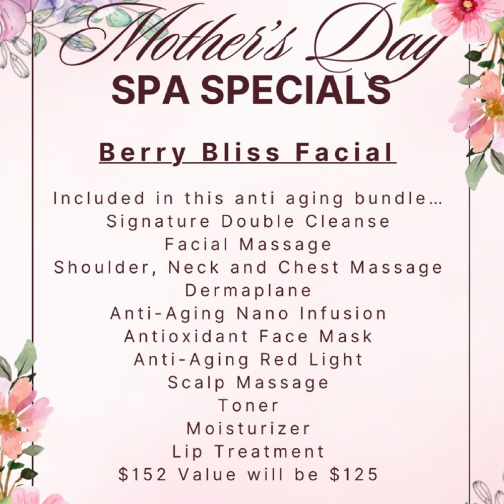 Berry Bliss Facial at Natalie Lykins in Minford, OH