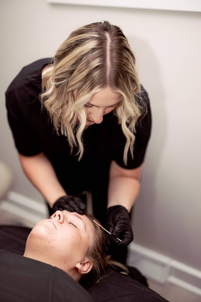 Brow Wax + Tint at Luxe Massage and Esthetics in Cedar Grove, WI