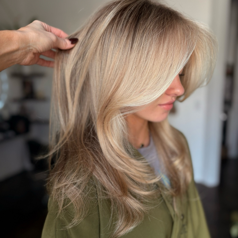 Custom Coloring/Blonding/Pinterest at Katie Stephens in Sterlington, LA
