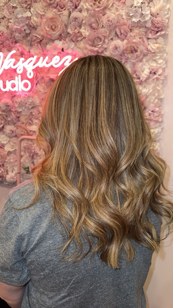 Medium Length Balayage