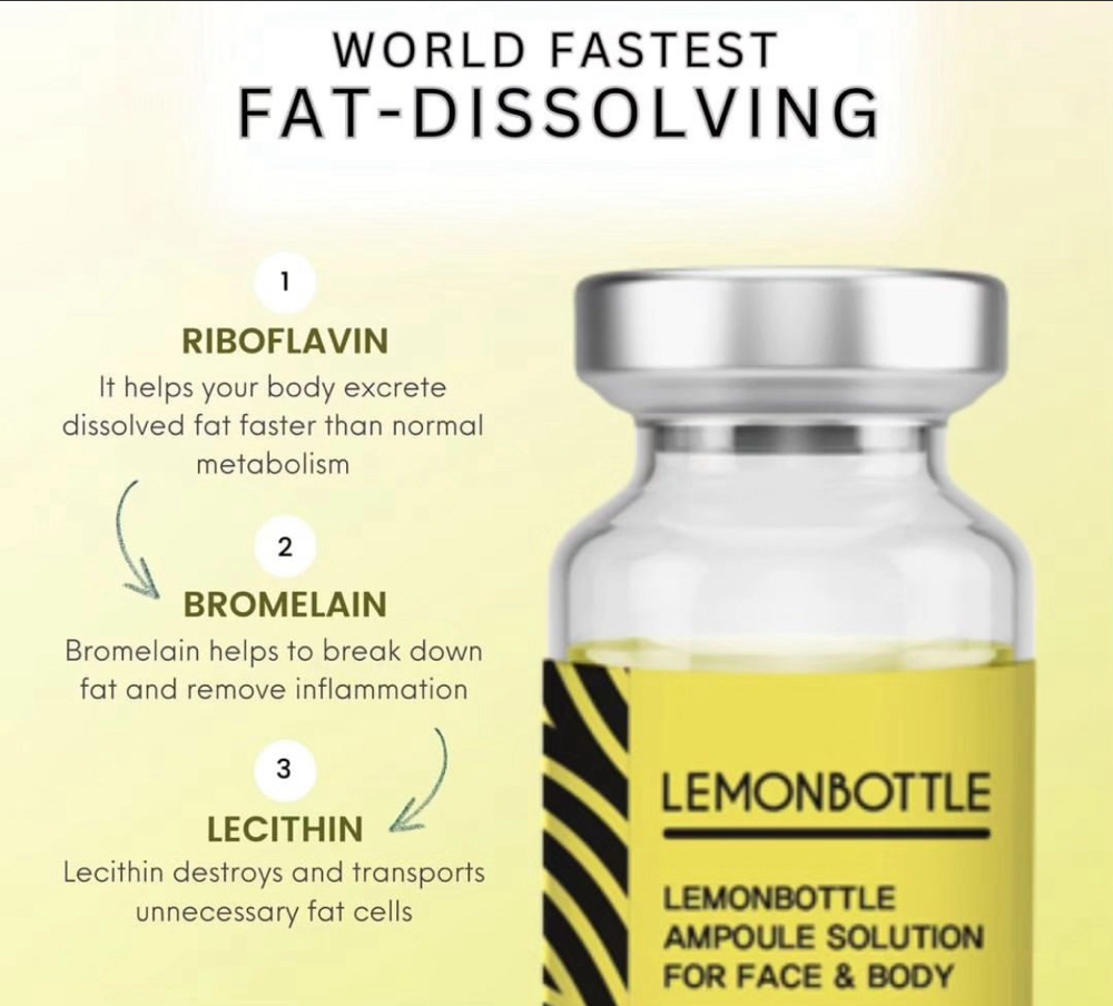 Lemon bottle 1 service