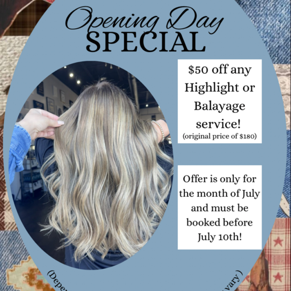$50 Off Highlight/Balayage Special at Bond Beauty Lounge in Weslaco, TX