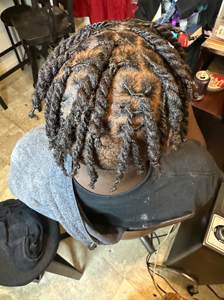 Loc Retwist  & 2strand Twist