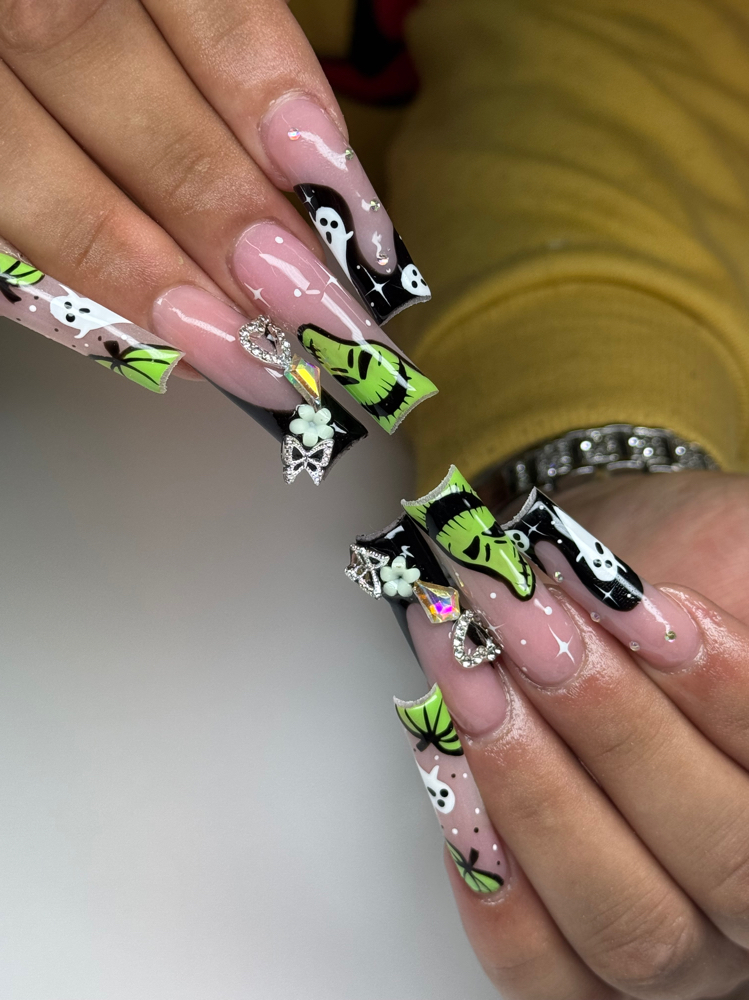 XL FULL SET 🩵 at Nailsxkayanaija in Reno, NV
