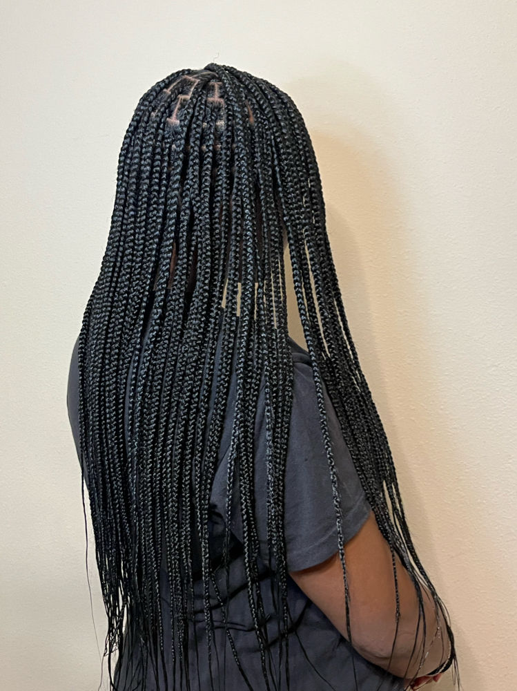 Smedium Knotless Braids