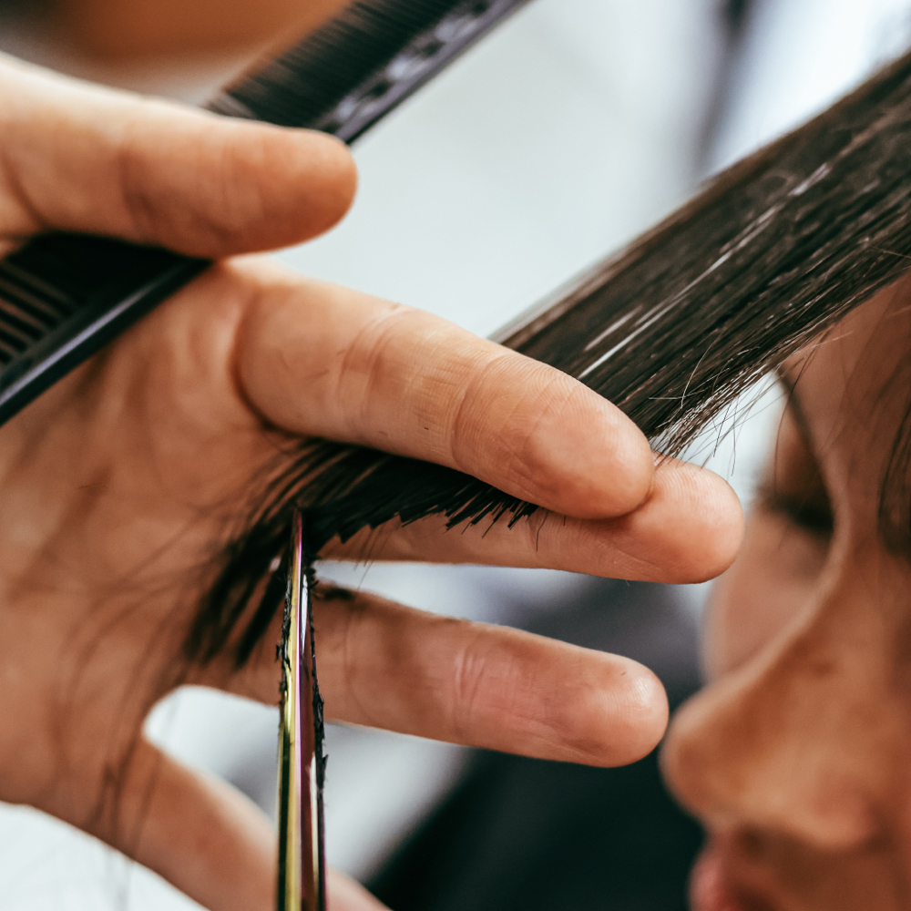 Haircut at The Doll House in Enterprise, AL