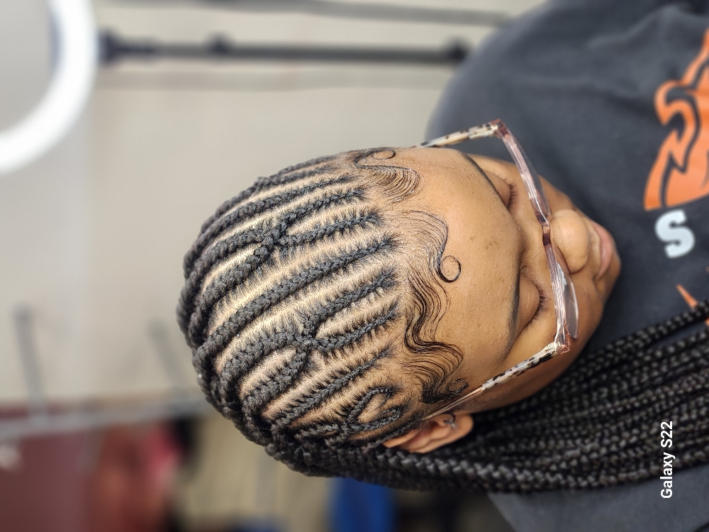 Tribal at "4her" Braids in Mesquite, TX