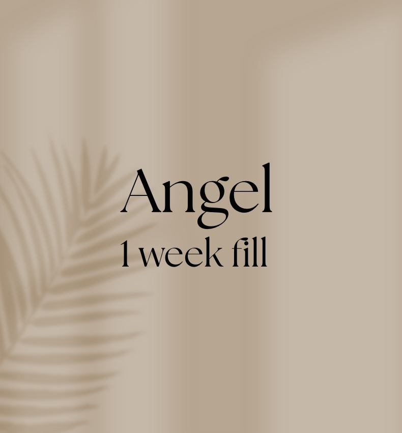 Angel 1 Week Fill at Nola Esthetics in St James, NY