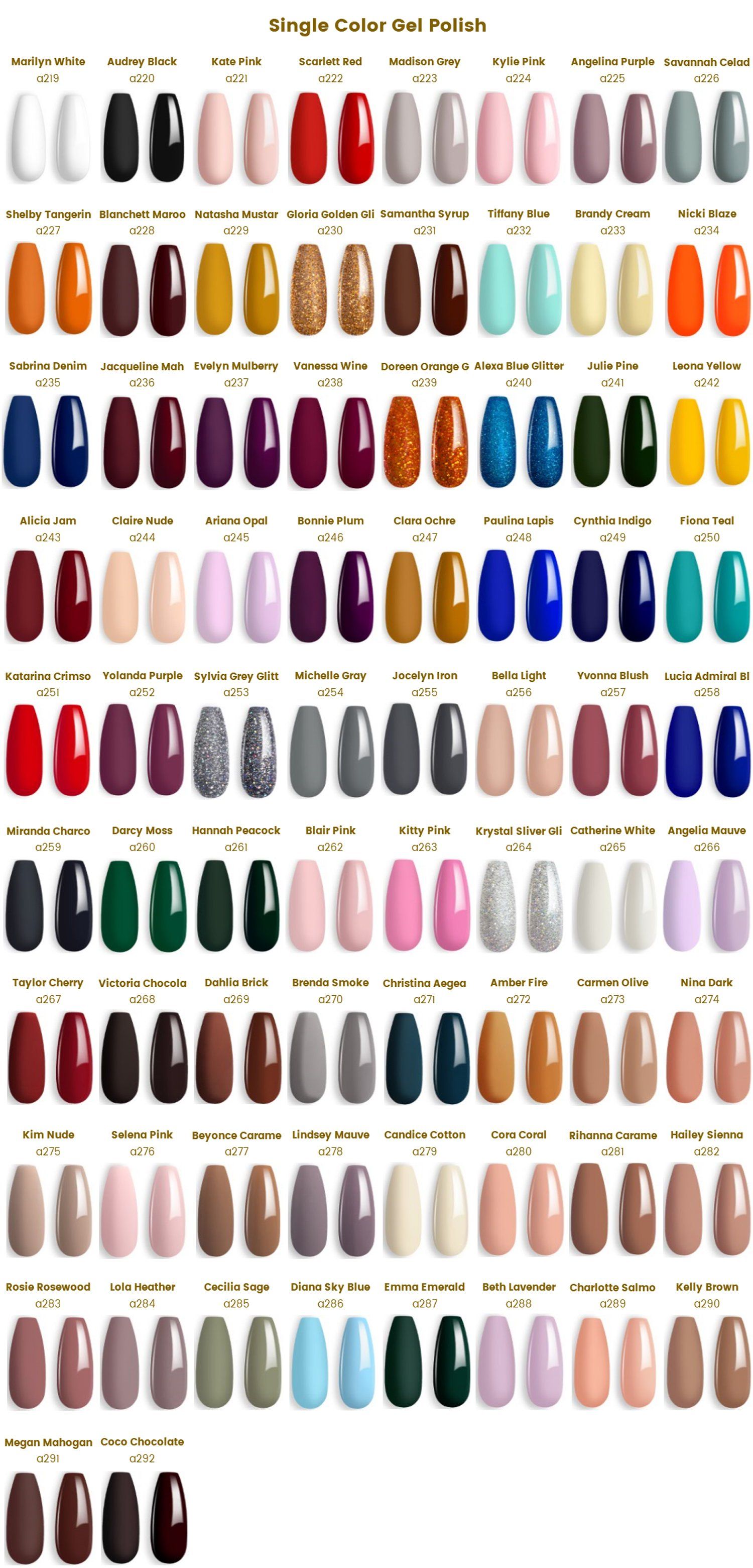 Reg Polish Color Change W/O Service