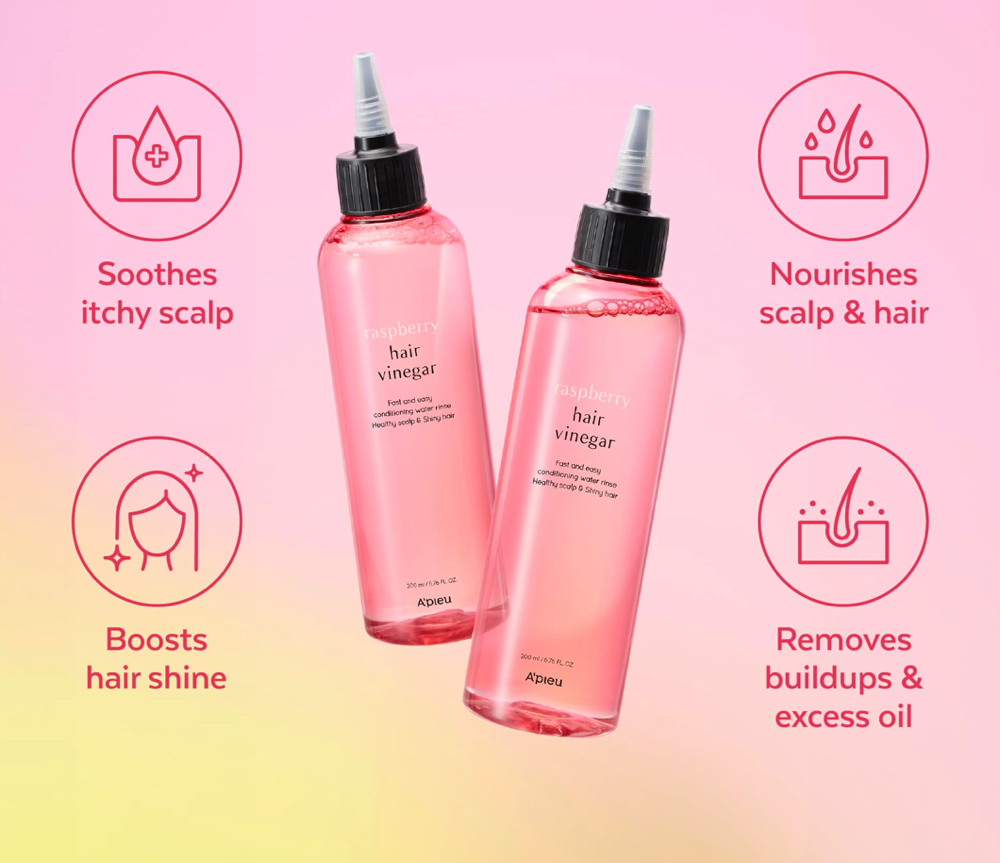 ROSE HAIR RINSE 💗 *add on*