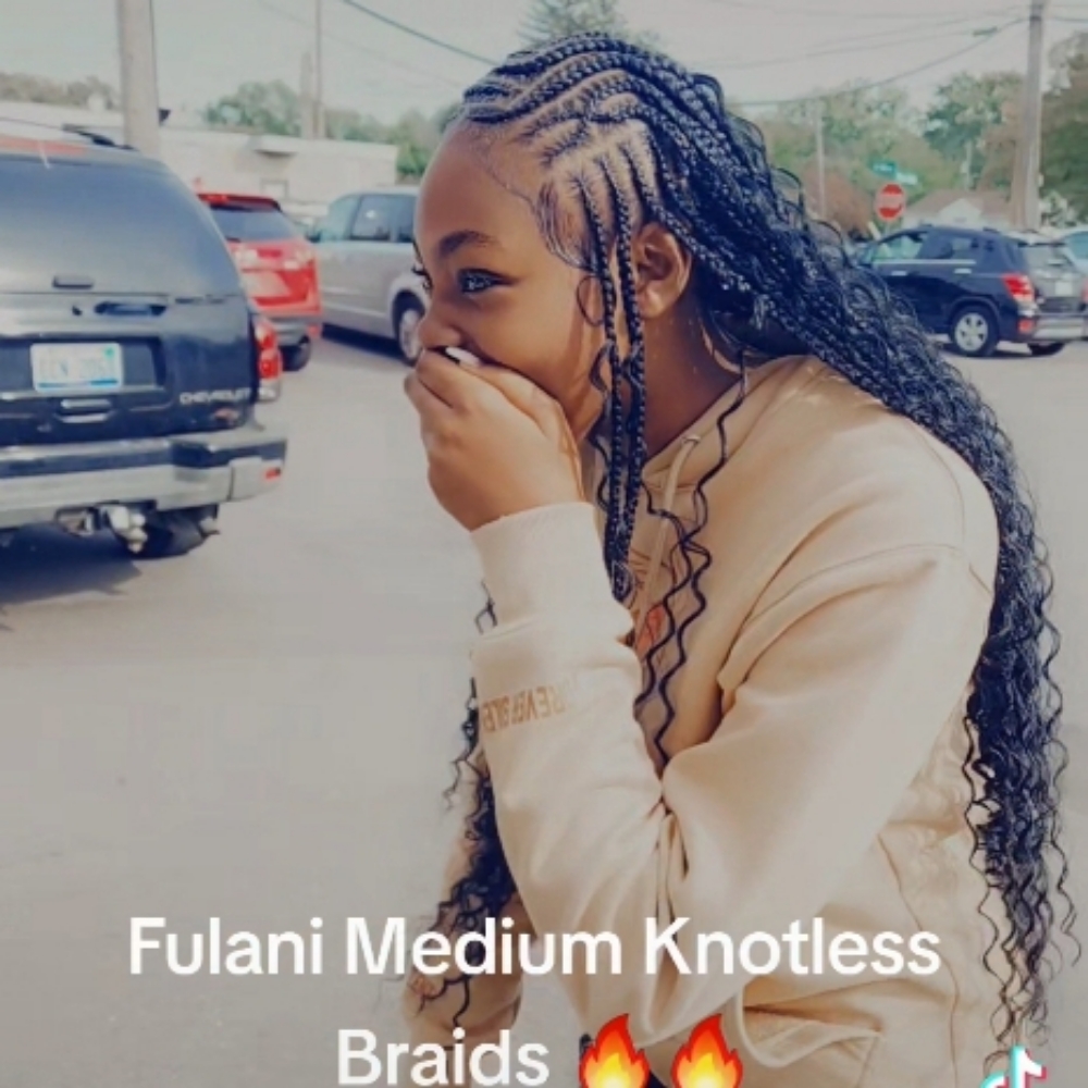 Kids Faluni W/ Knotless at LG Stylez LLC in Fraser, MI
