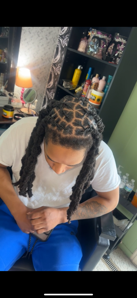 Dreads Retwist at Jasmine Marie in Flint, MI