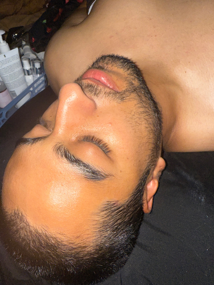 Gentlemen’s facial