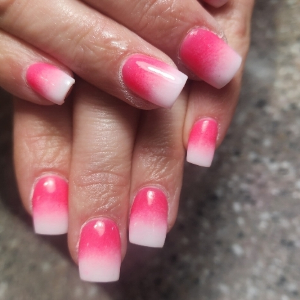 Fill in acrylic at Kind Ibrow & Nail in Chilton, WI