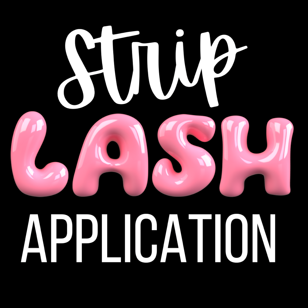 Strip Lash Application