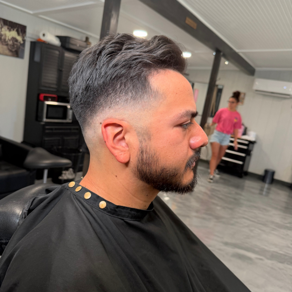 Skin Fade at Boatyard Barbershop in Fort Walton Beach, FL