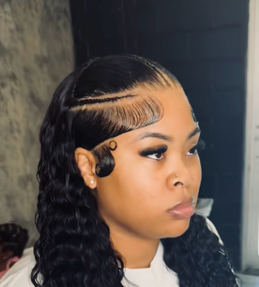 Lace Frontal Wig Install at TheLuxStudio in Augusta, GA