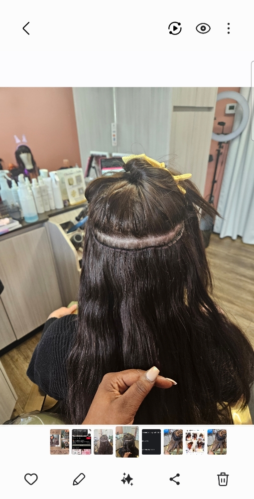 Microlink Extensions at Chavonne’s Salon in Richmond Heights, MO
