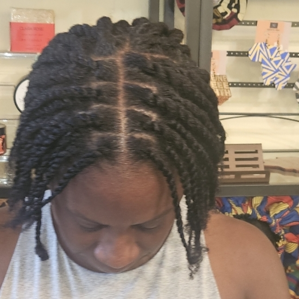 Doube Strand Twist at PurdySweet Stylez in Brooklyn, NY