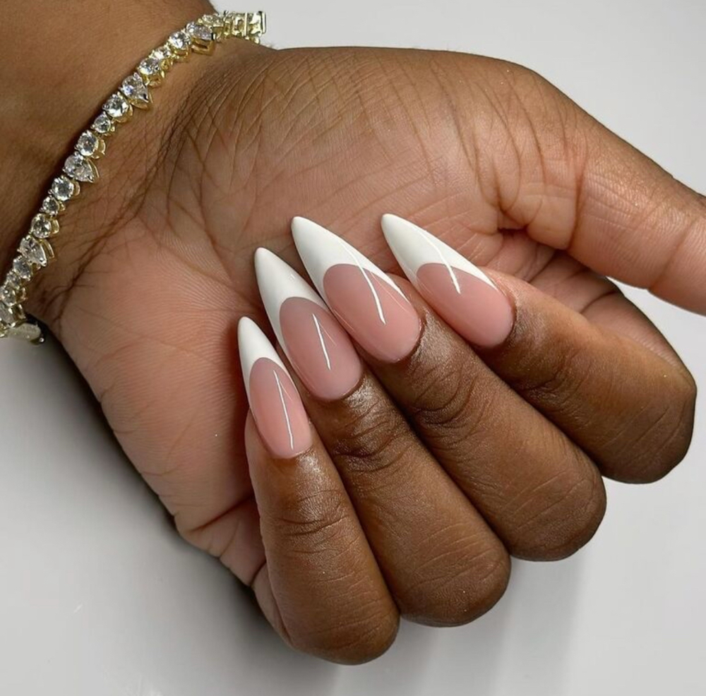 Acrylic Full Set Midium French