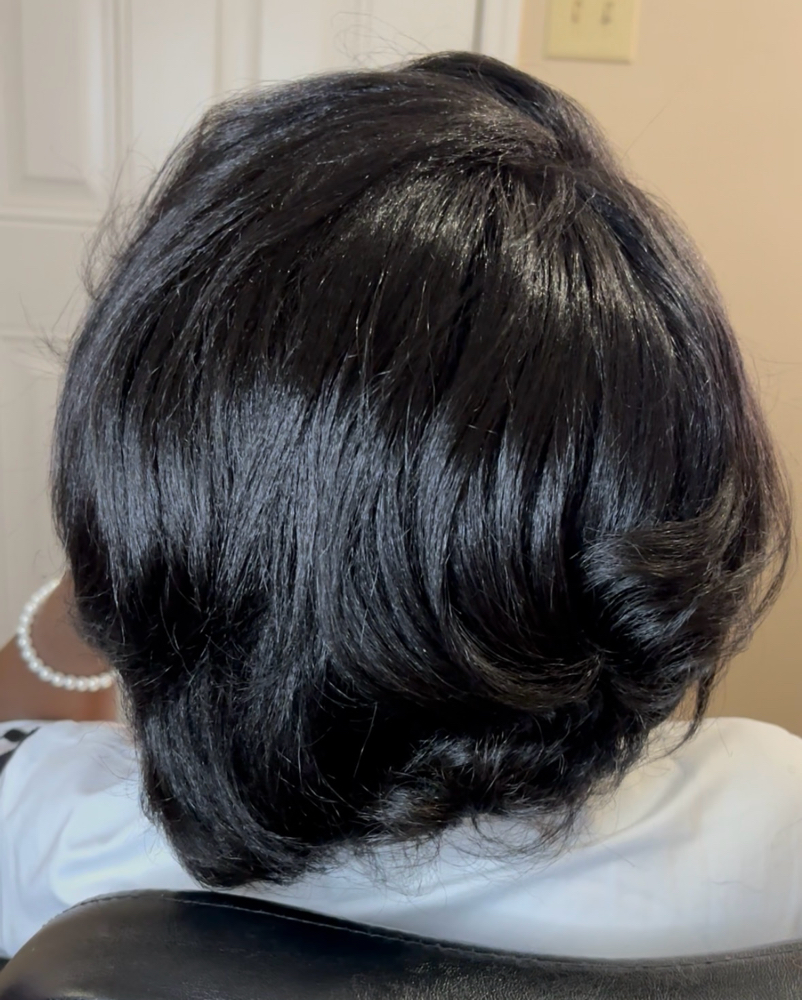Kiddie Silky Silk Press at Mocha Vee Slaypoppin ‘ in Maxton, NC