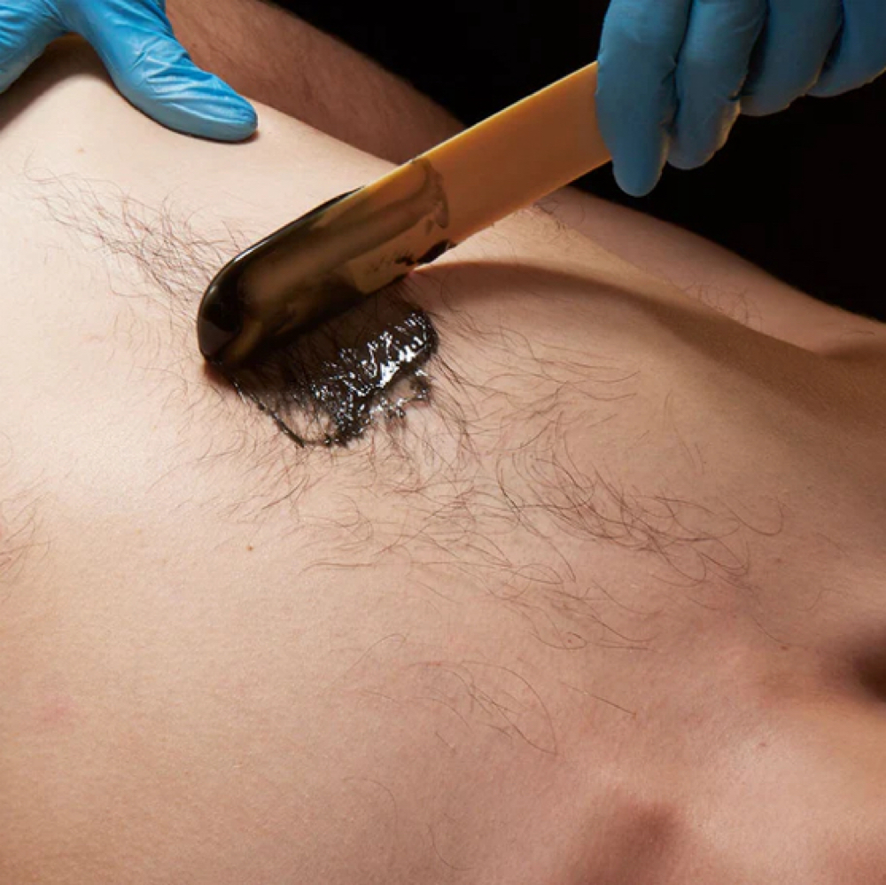 Mens Chest Wax at Chauntelles aesthetics in Bangor, ME