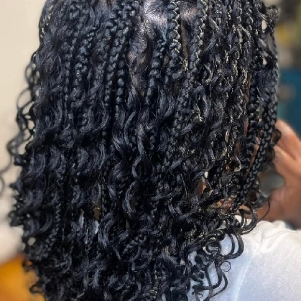 ADD SYNTHETIC HAIR BOHO at Ms K Hair Braiding in Cincinnati, OH