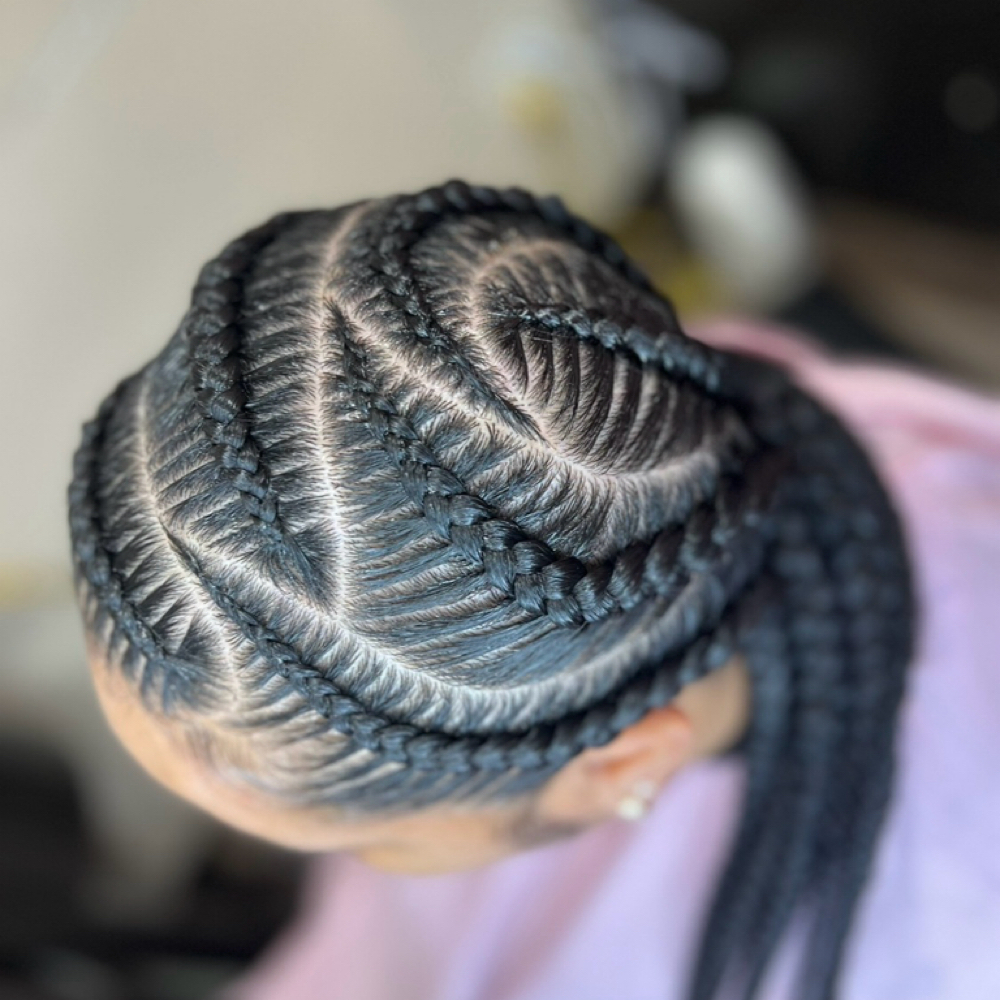 Stitch Braids 5-7 (Hair Included) at Livloveplaits in Pembroke Pines, FL