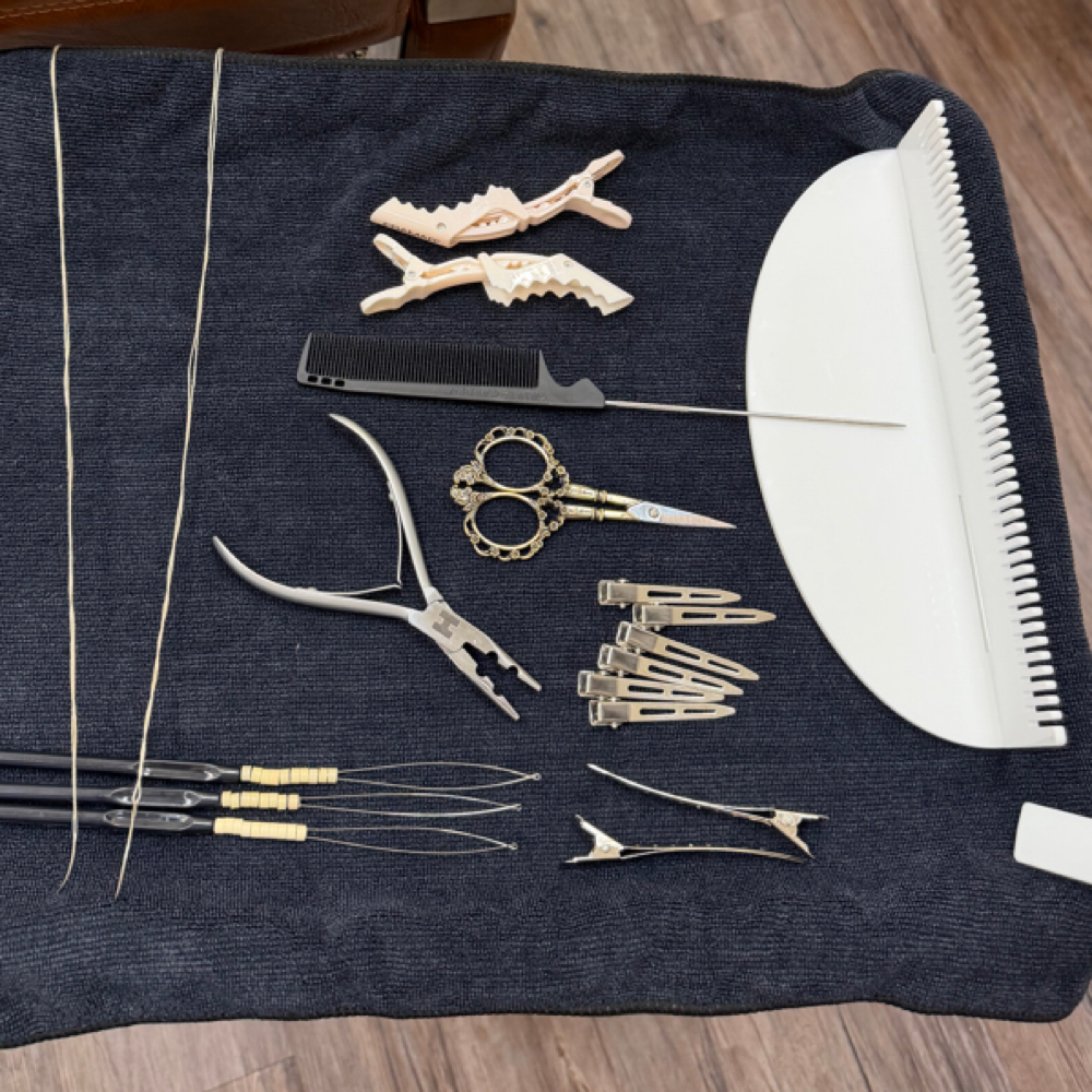 Hand Tied Retie Single Row at Crown+Bloom in Flower Mound, TX