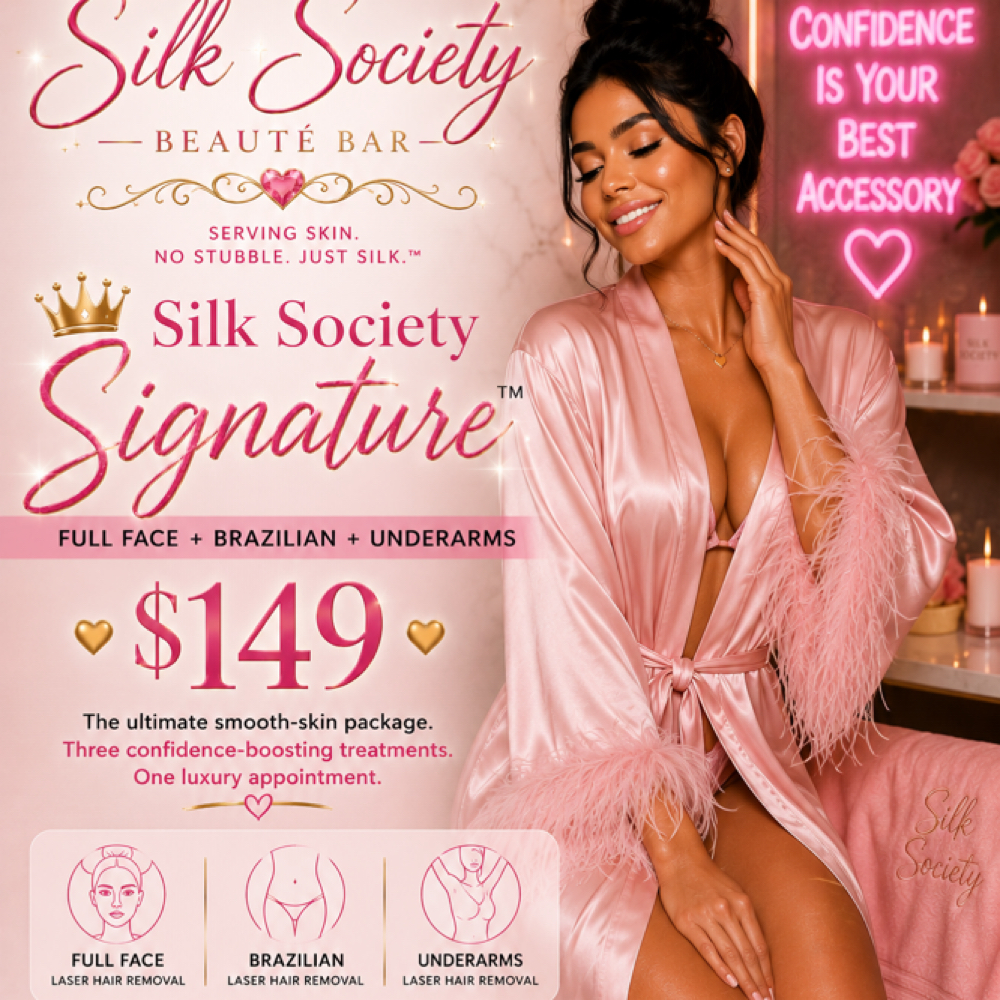 💎 That Girl Package™ Full Legs + B at Silk Society Beauty Bar in Houston, TX