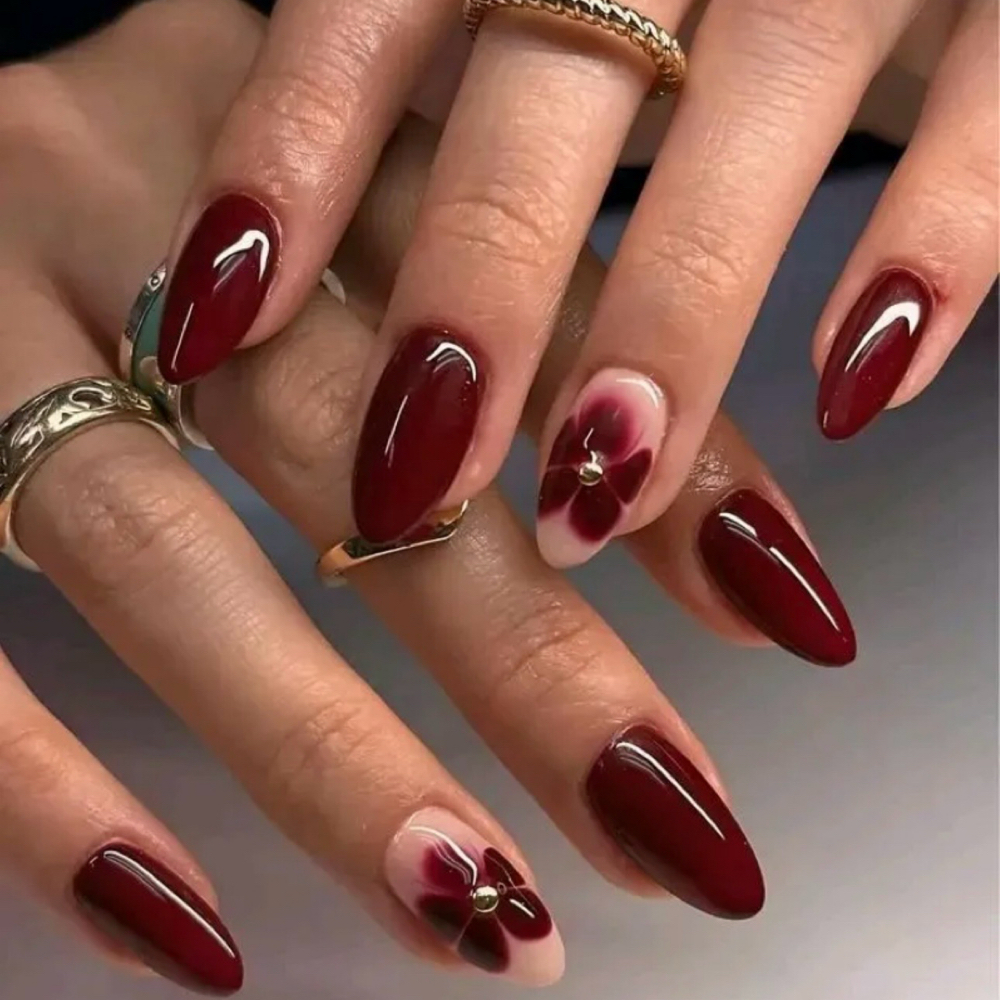 Structured Mani Fill / Acrylic Fill at Luminous Hair Spa in Niles, MI