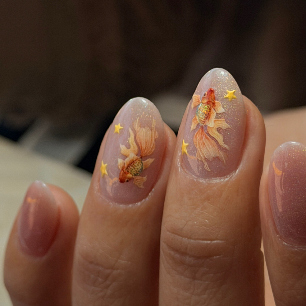 Sticker Design at MD. Russian Manicure & Gel Extensions in San Jose, CA