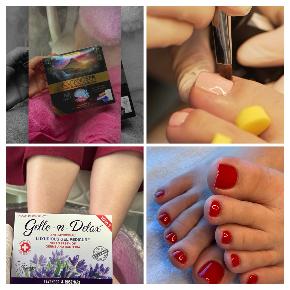 Pedicura at YB Nails in Port St Lucie, FL