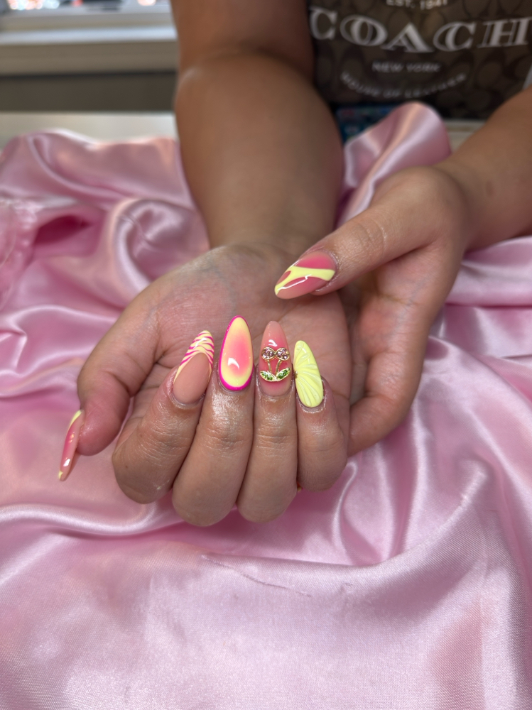 Medium Freestyle at Nails Glam By Yeli in Reading, PA