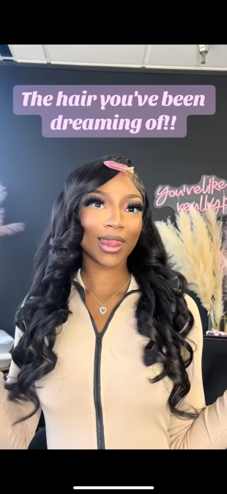 Glam Pack  (makeup & Install)