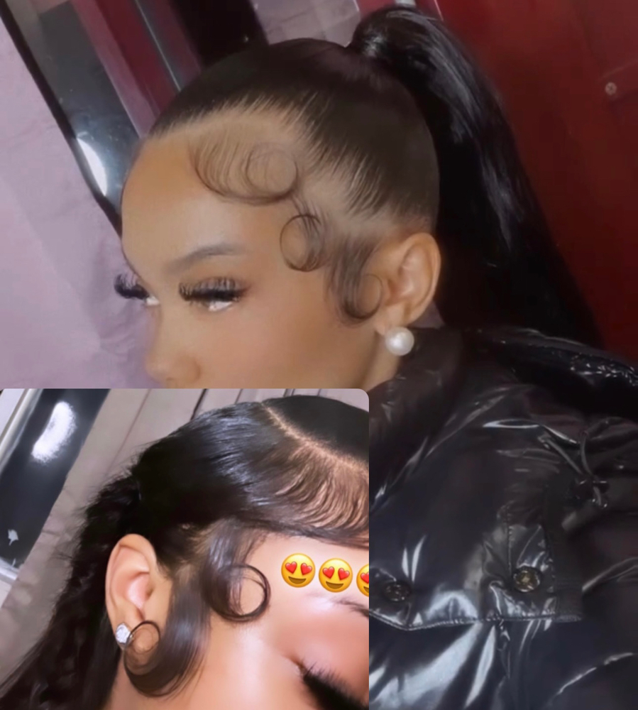Bby hair touch up