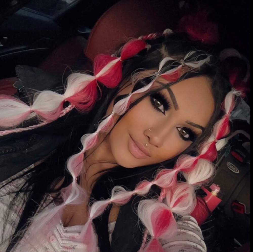 Rave/ Party Hair at Bare Down There in Fort Collins, CO