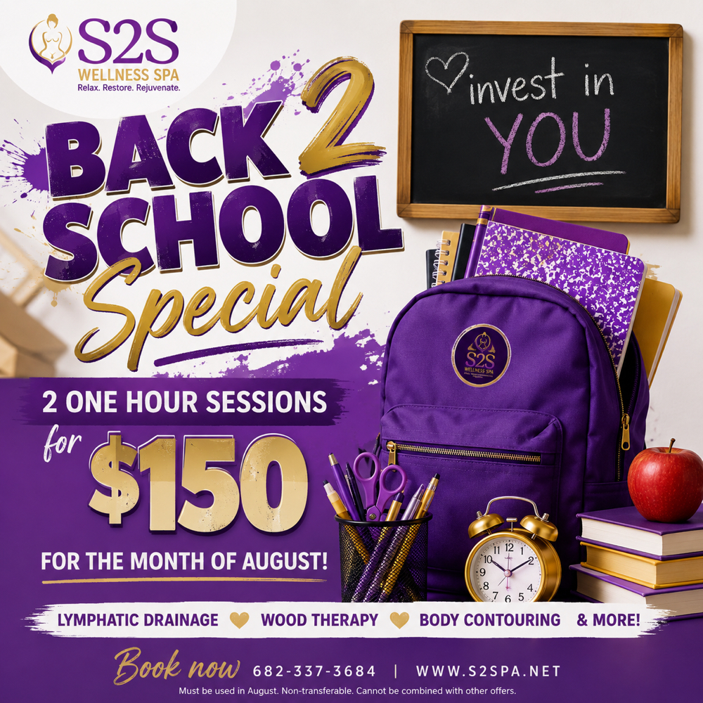 (2 Session)Back To School Special at Sister2Sister Wellness Spa in Mesquite, TX