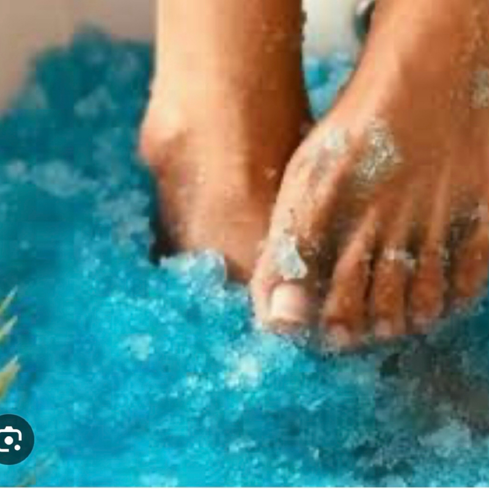 Jelly Pedicure at Gharlie Nails in Vero Beach, FL